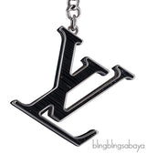 Louis Vuitton Black Fleur D'Epi Bag Charm