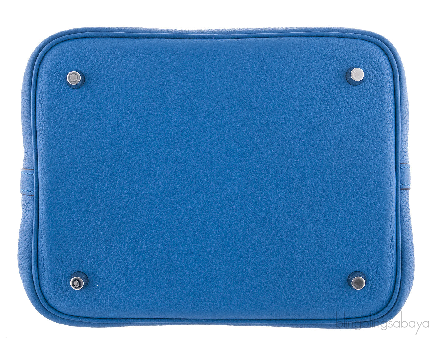 Blue Picotin Lock Togo PHW*
