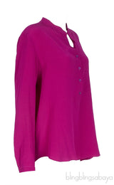 Purple Long Sleeve Shirt
