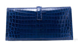 Jige Clutch Blue Niloticus