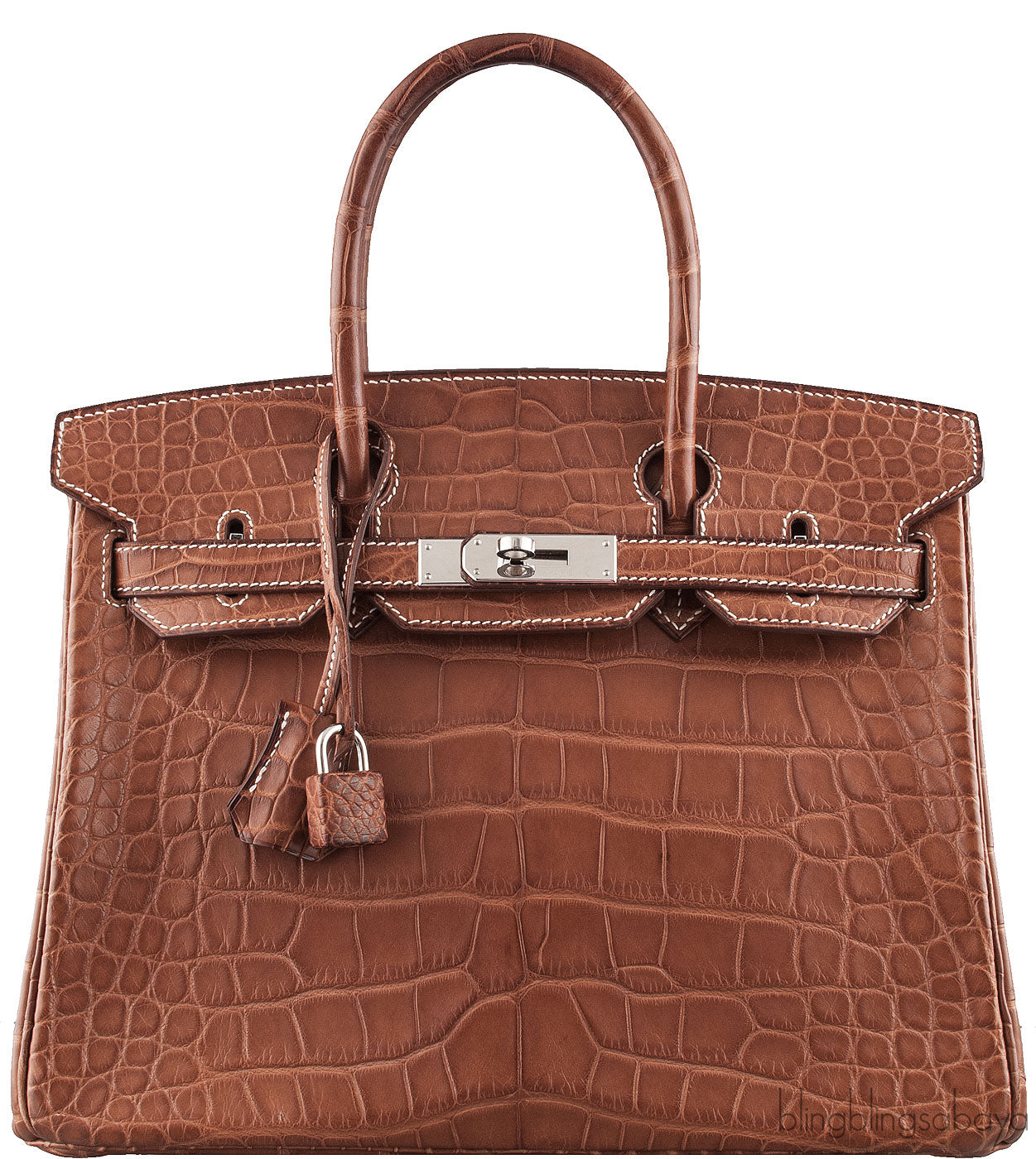Birkin 30 Barenia Crocodile Bag