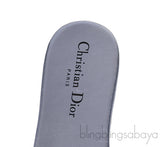 Dway Blue Grey Crystal Flat Slide