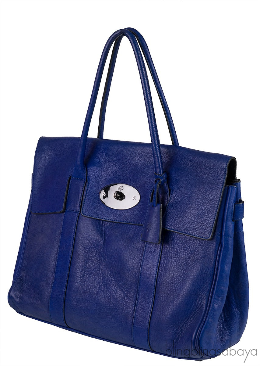 Bayswater Blue Top Handle Bag