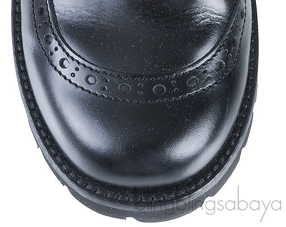 Calzature Stringata Black Shoes
