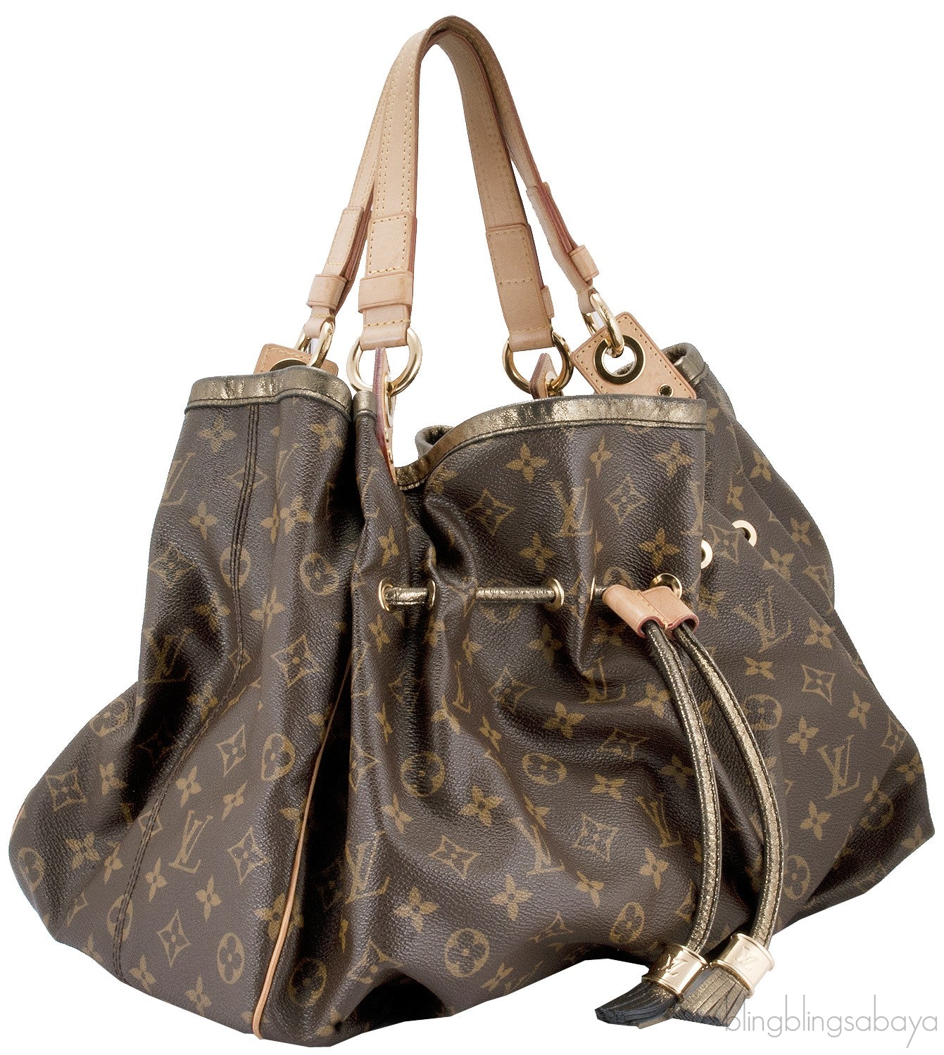 Irene Monogram Canvas Tote