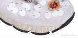 White Sequin Embellished Sneakers