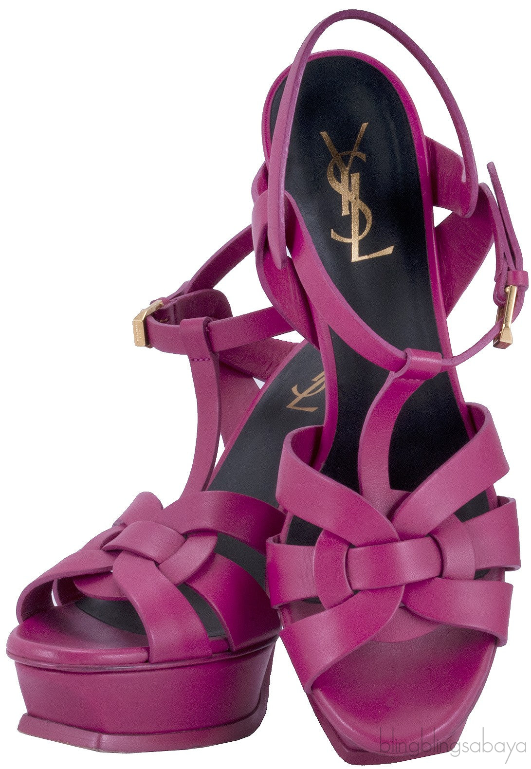 Fuschia Matte Tribute Sandals