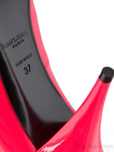 Neon Pink Pointed Toe Heels