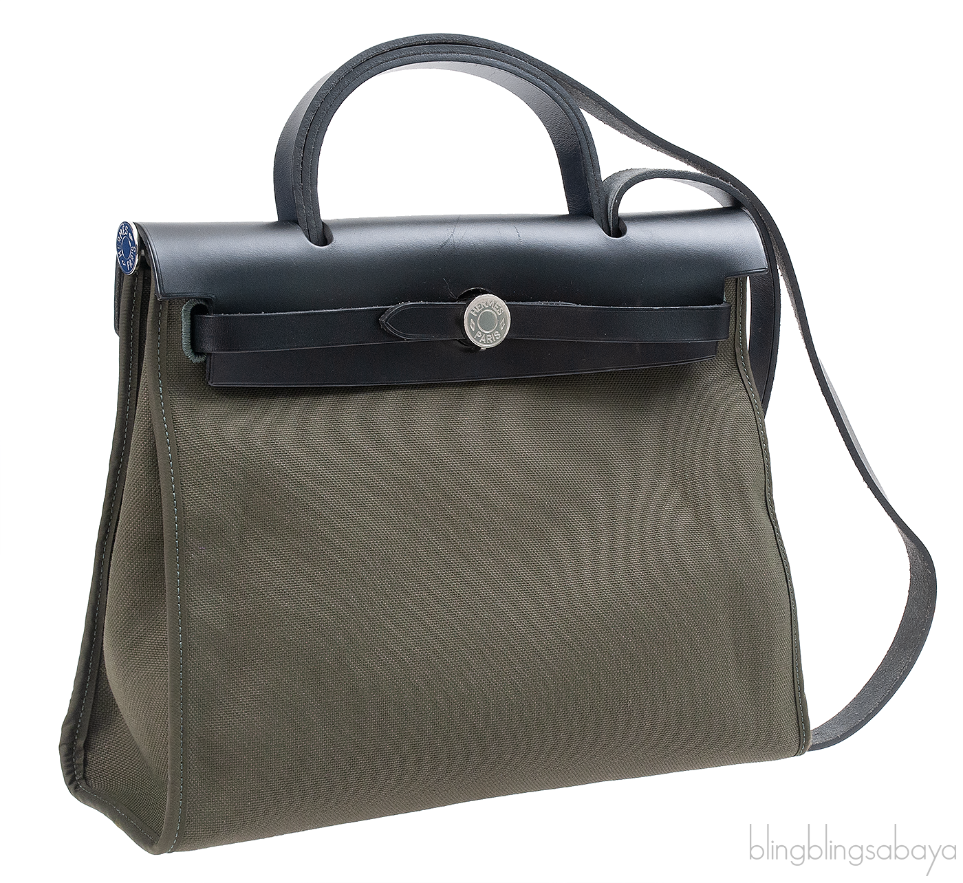 Hermes Herbag Zip PM Olive Green