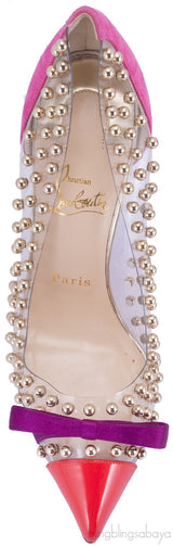 Bille Et Boule 100 Studded PVC Pump