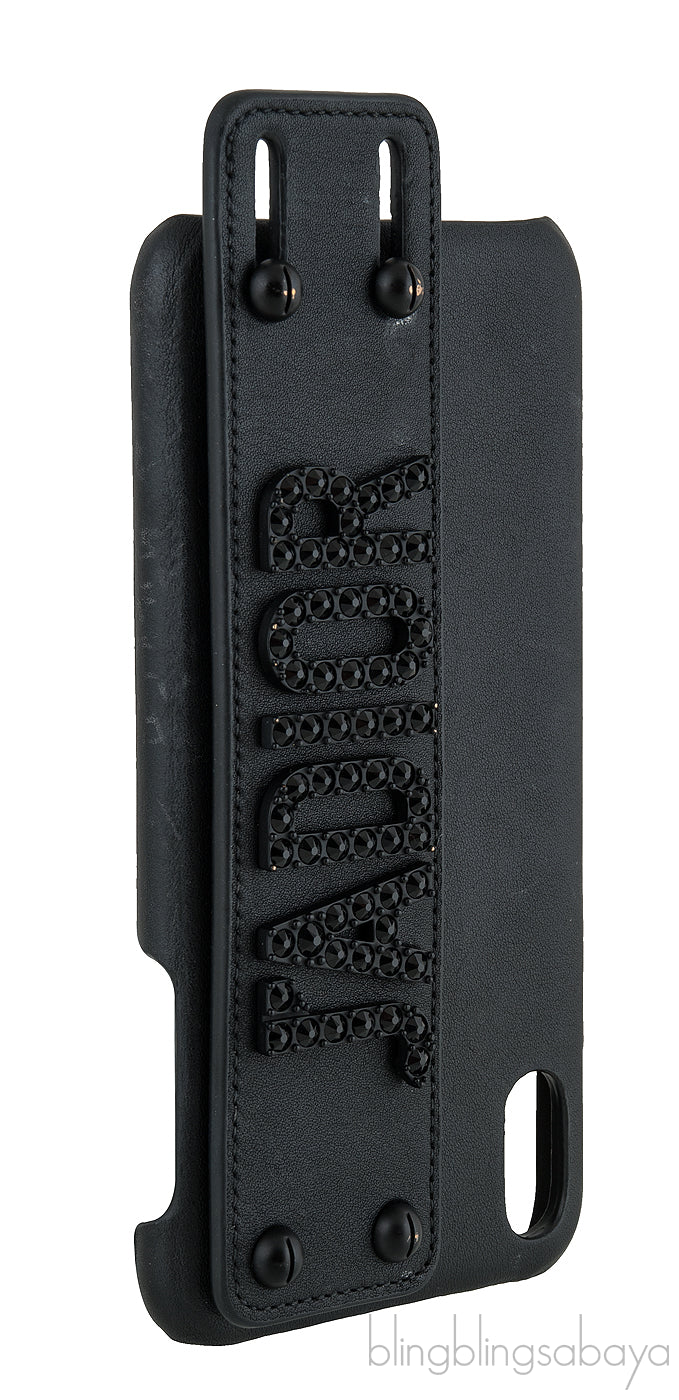 J\'Adior Black Iphone XS Max Case