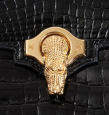 Black Signature Crocodile Bag GHW