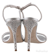 Mystico Silver Crystal Sandals