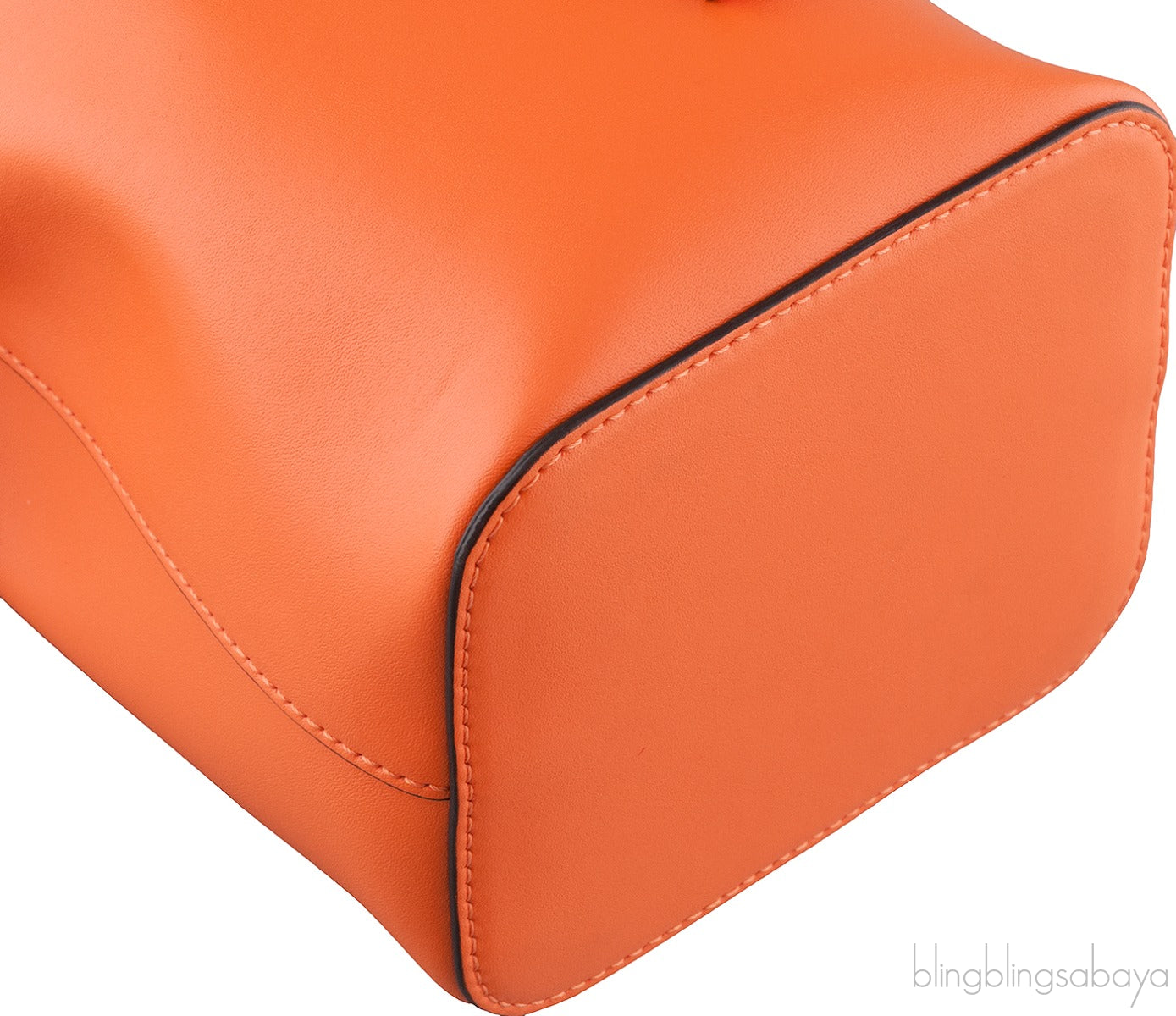Mon Tresor Mini Bucket Orange Bag