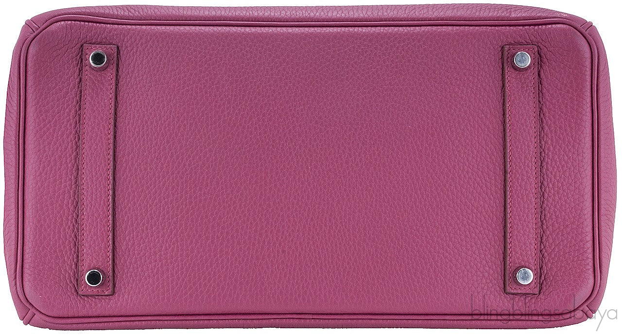 Birkin 35 Bois de Rose Taurillon Clem