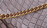 Ecrin Pochette Crocodile Chain Flap