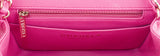 Fuchsia Quilted Mini Flap Bag