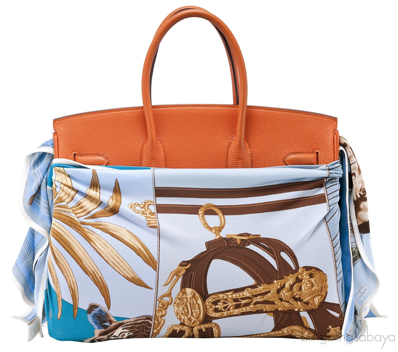 Birkin 35 Orange Togo GHW
