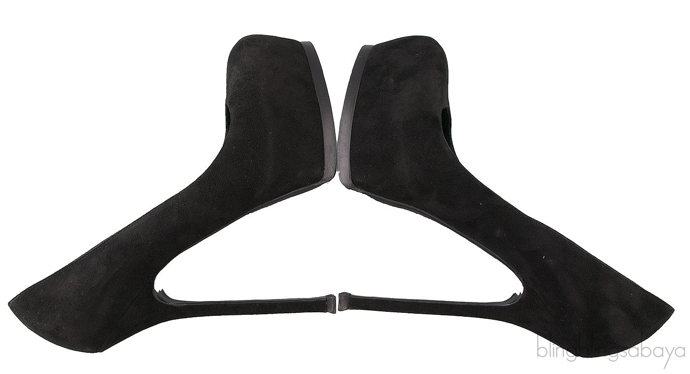 Black Suede Tribtoo Pump