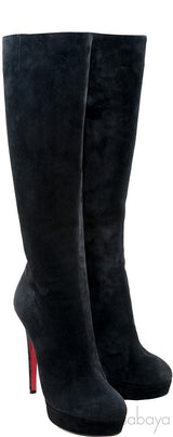 Babel Plato 140 Black Suede Boots