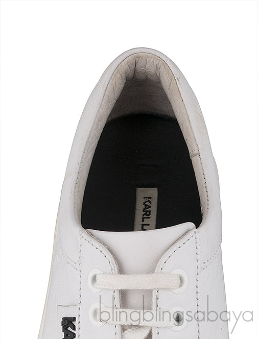 White Low Top Sneakers
