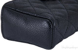 Black Quilted Phone Holder