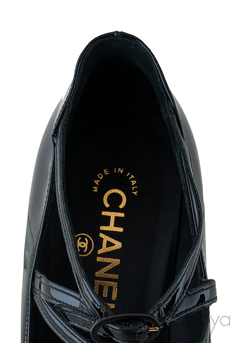 Black Patent Other Open Shoes