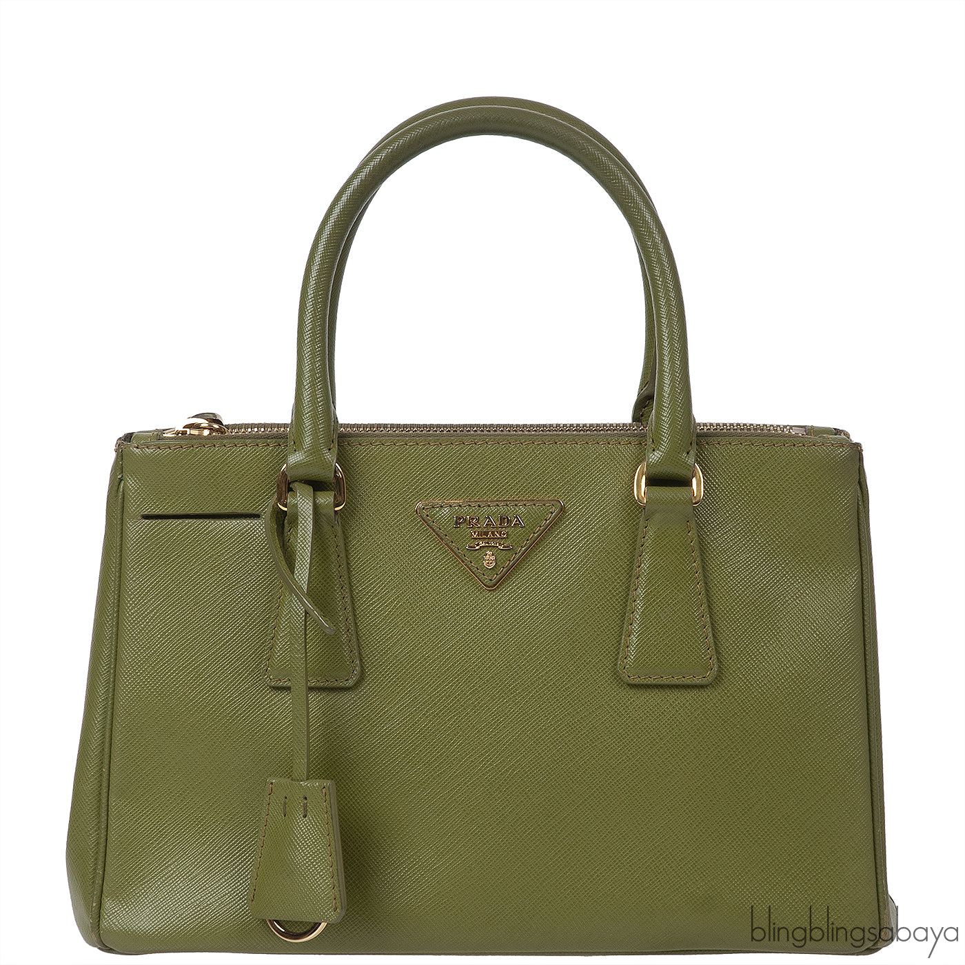 Prada Saffiano Edera Shoulder Bag
