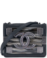 Black Boy Brick Mini Flap Bag*