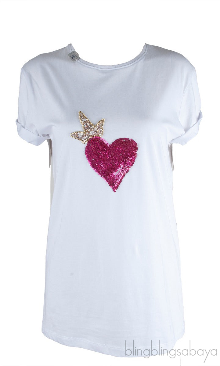 Pink Heart T-Shirt