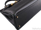 Kelly 35 Black Epsom Retourne