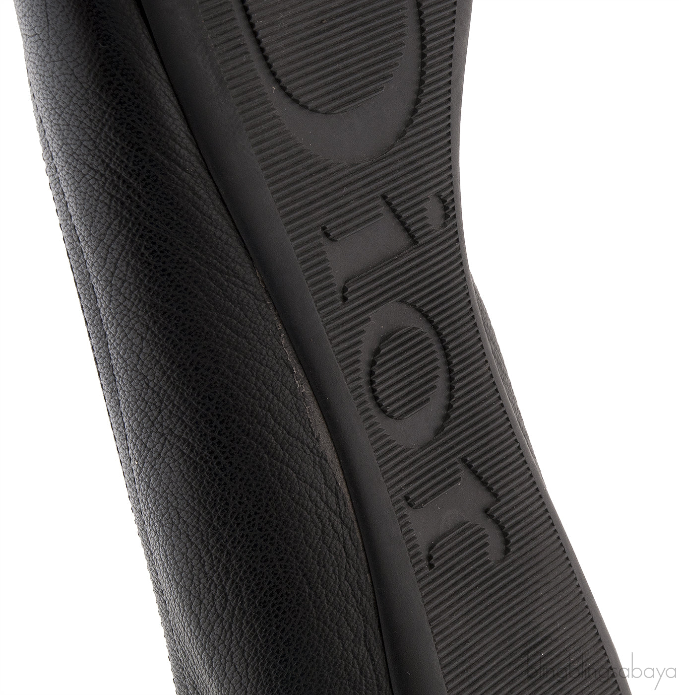 Silver Lock Ballet Flat Shoes