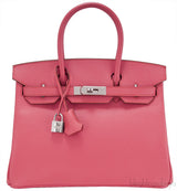 Birkin 30  Flamingo Epsom PHW
