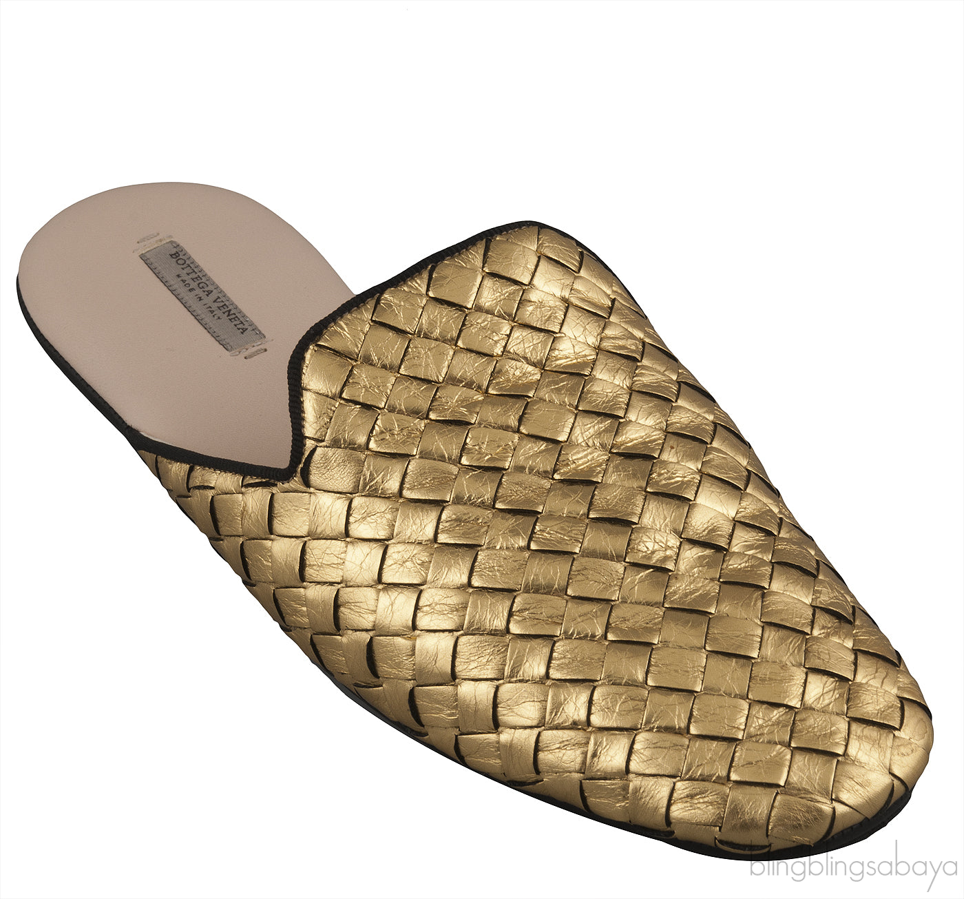 Gold Fiandra Slippers