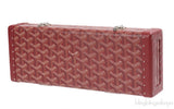 Goyard Saint Honore Trunk Bag Burgundy