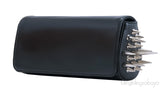 Marquise Spike Calf Saddle Clutch