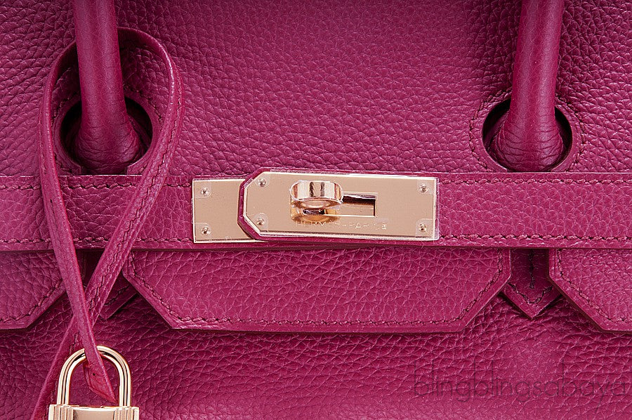 Birkin 35 Rubis Togo GHW