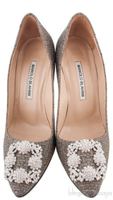 Hangisi Notturno Gold Pumps