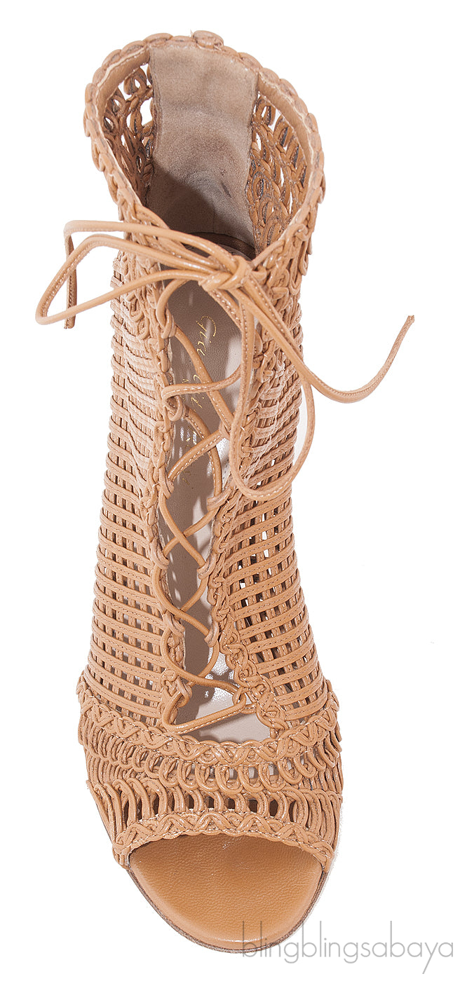 Marni Woven Leather Bootie