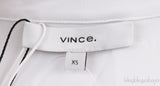 White Shirt & High Waist Stripe Wide Leg Trouser