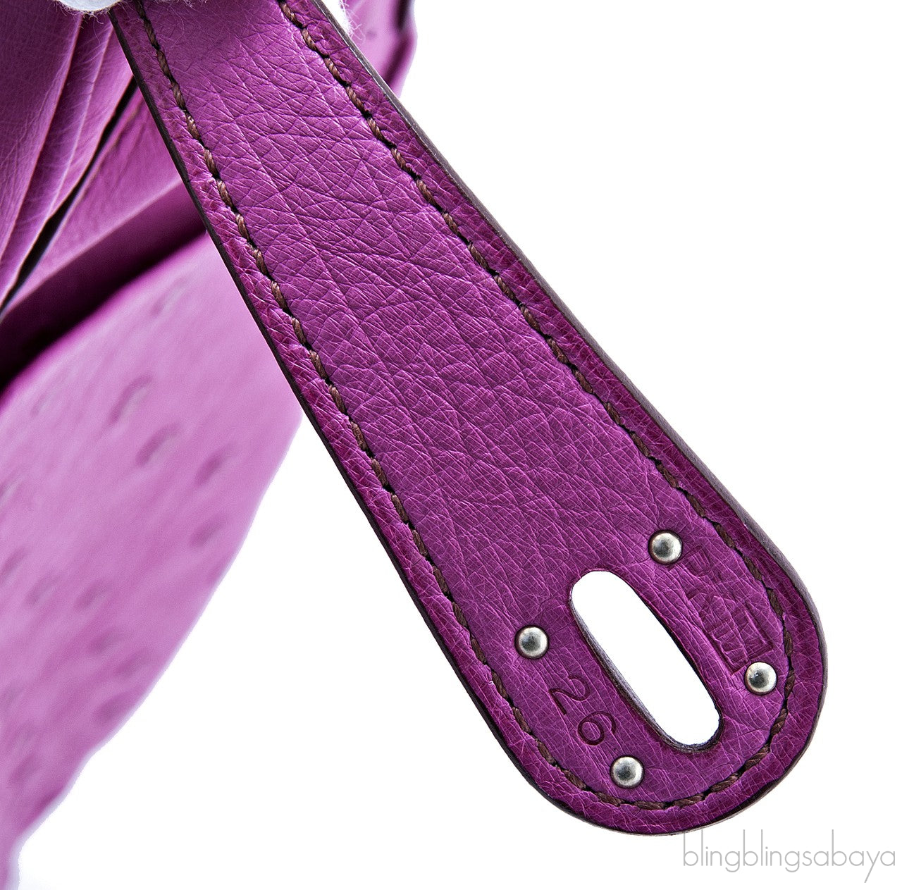 Lindy Ostrich Purple