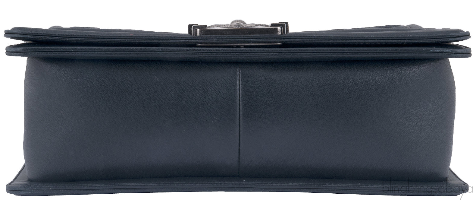 Charcoal Grey Chevron Le Boy