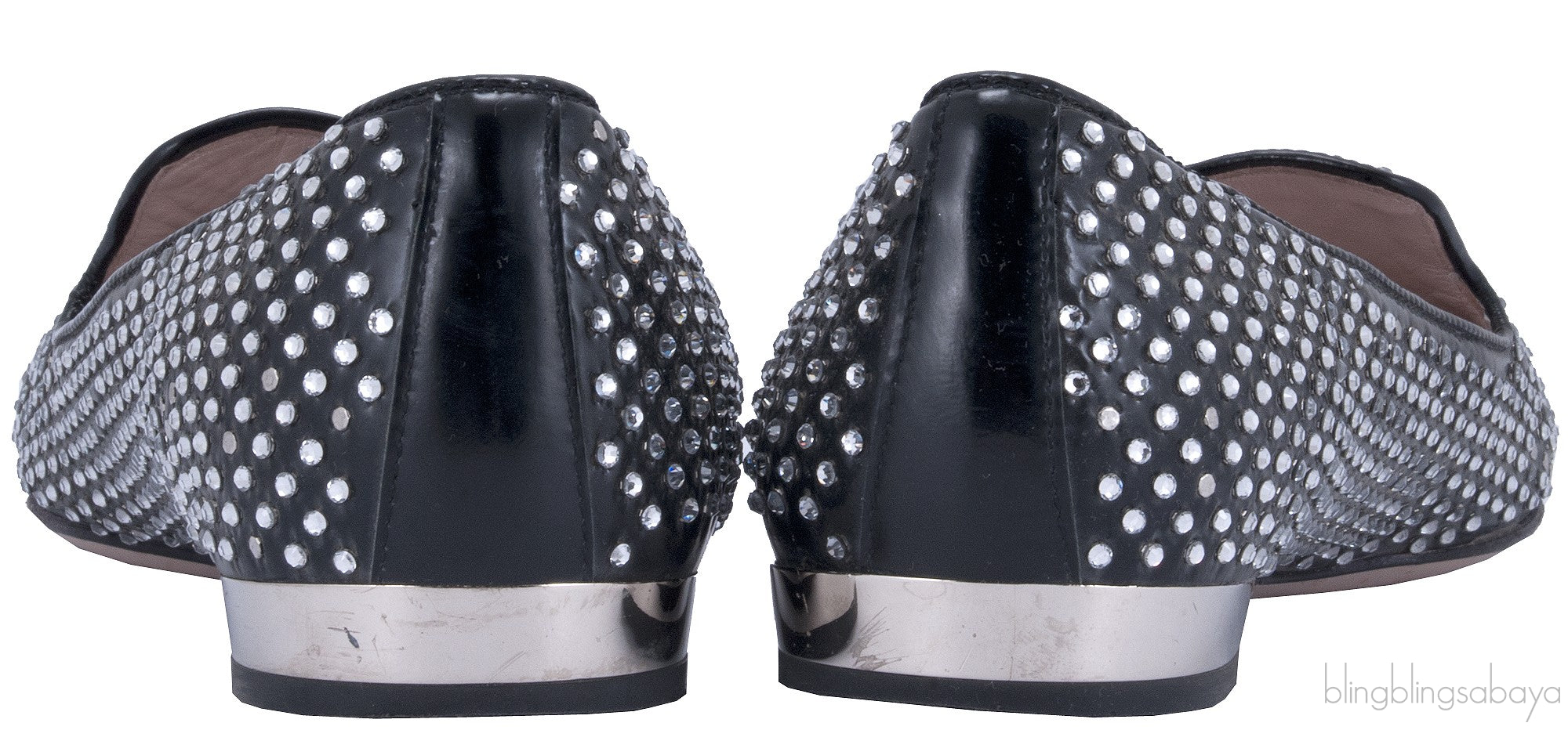 Black Crystal Mocassin