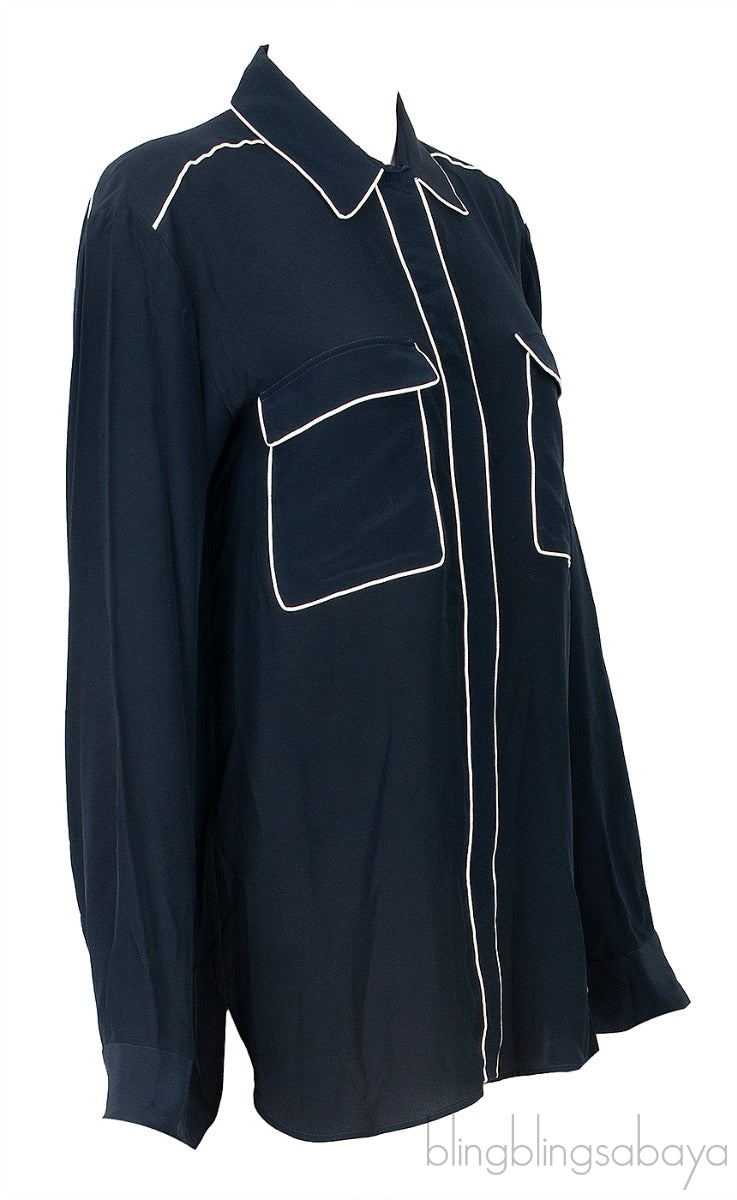 Eagle Embroidered Black Shirt