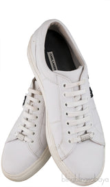 White Low Top Sneakers