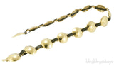Marni Brass Disc Leather Belt