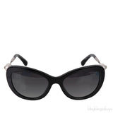 5340 H Black Frame Pearl Sunglasses