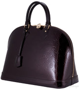 Alma MM Monogram Vernis Amarante