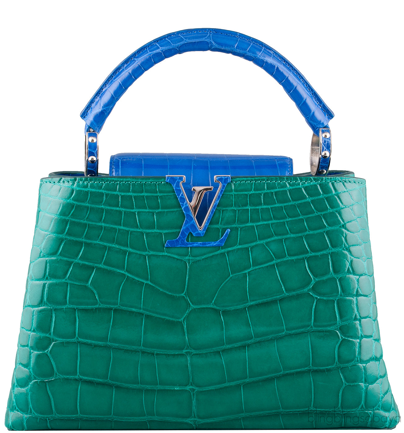 Capucines Bi-color Crocodile BB