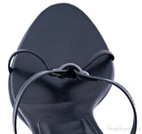 Black \"Kiss\" Sandals